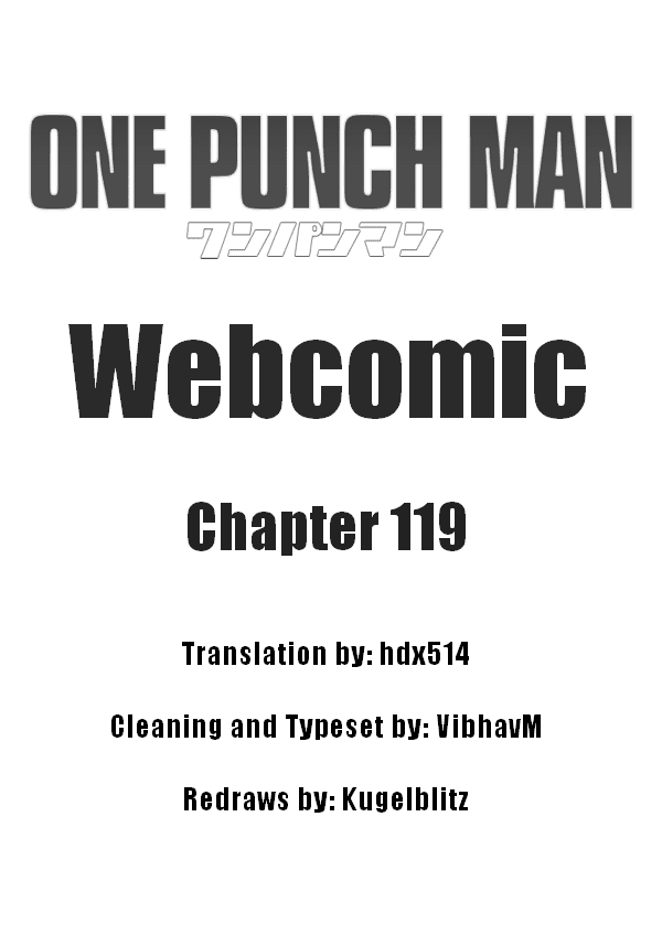 Onepunch-Man (ONE) Chapter 119 1